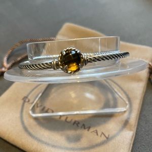 David Yurman Citrine Chatelaine Bracelet.